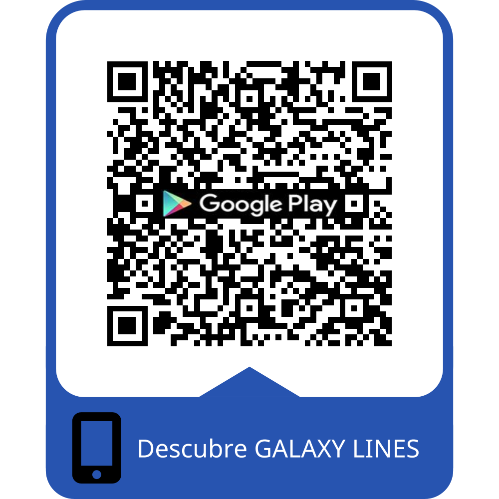 QR Galaxy Lines
